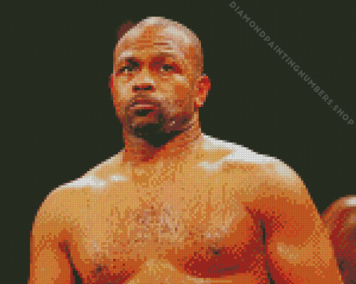 American Roy Jones Jr Diamond Paintings