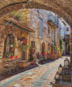 Assisi Italy Old Town Diamond Paintings