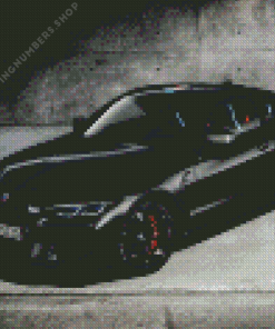 Black Matt BMW M4 Car Diamond Paints