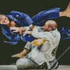 Brazilian jiu jitsu Sport Combat Diamond By Numbers