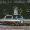 Chevy impala 68 Classic Car Diamond By Numbers