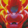 Close up Bowser Diamond Paintings