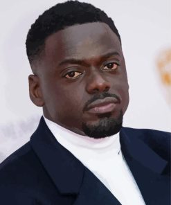 Daniel Kaluuya british actor Diamond With Numbers