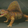 Dimetrodon Animal Diamond By Numbers