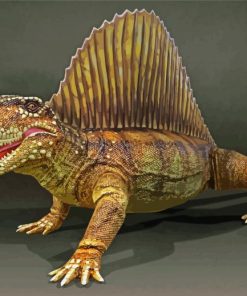 Dimetrodon Animal Diamond By Numbers