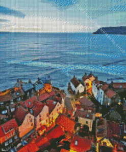 England robin hood bay village Diamond By Numbers