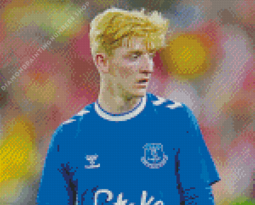 English Footballer Anthony Gordon Diamond Paintings