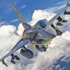 General Dynamics F 16 Fighting Falcon Diamond Paints