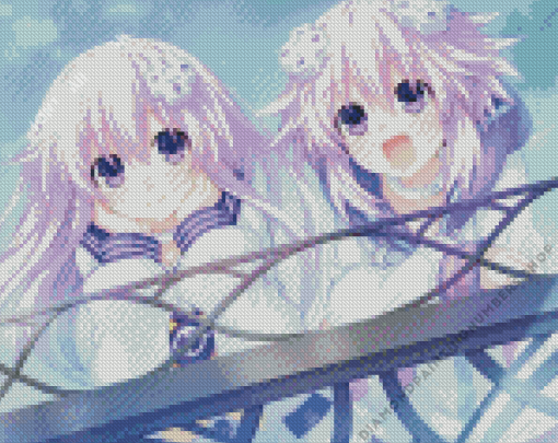 Hyperdimension Neptunia Diamond Paints