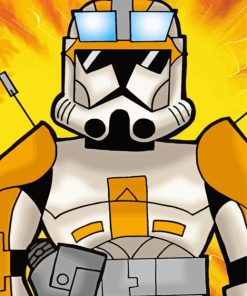 Illustration Commander cody Diamond Paintings