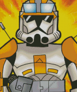 Illustration Commander cody Diamond Paintings