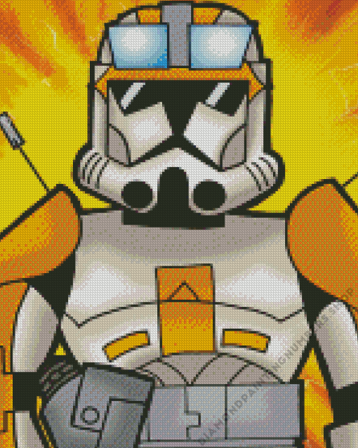 Illustration Commander cody Diamond Paintings