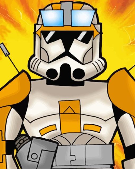 Illustration Commander cody Diamond Paintings