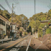 Kamakura City Streets Diamond Paintings