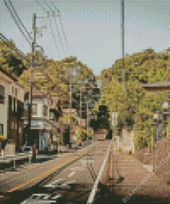 Kamakura City Streets Diamond Paintings