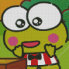 Keroppi Surprised Diamond Paintings