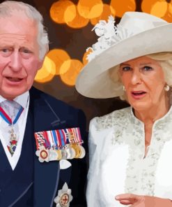 King Charles and Queen Camilla Diamond Paints