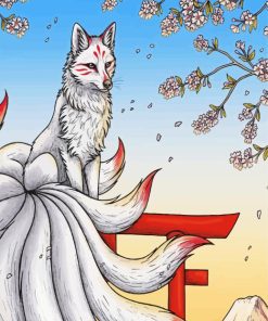 Kitsune aart Diamond Paintings