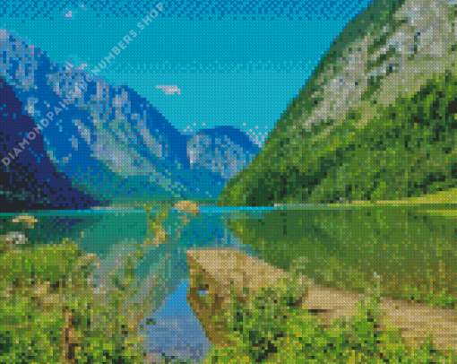 Konigssee lake Diamond Paints