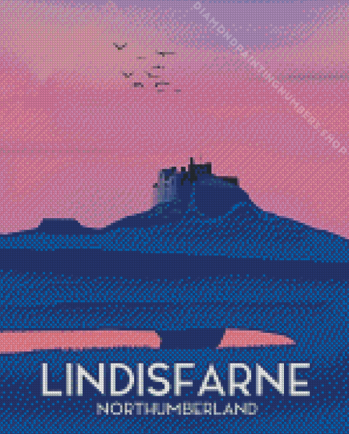 Lindisfarne poster Diamond By Numbers