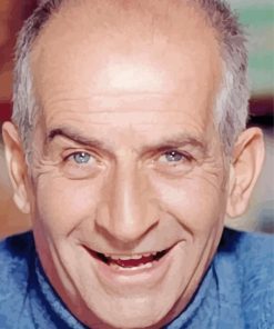 Louis de Funes Smiling Diamond Paintings