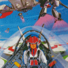 Macross Anime Diamond Paintings