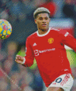 Marcus rashford football player Diamond Paints