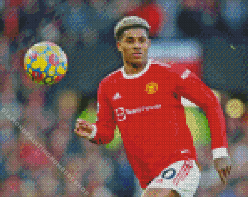 Marcus rashford football player Diamond Paints