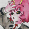 Mina Ashido Anime Girl Art Diamond By Numbers