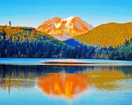 Mineral Lake washington Diamond Paintings