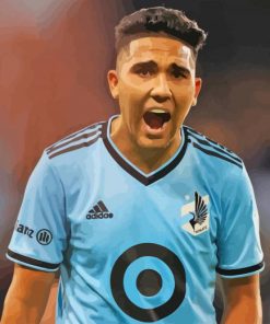 Minnesota United FC Team Player Diamond By Numbers