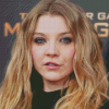 Natalie Dormer Actress Diamond With Numbers