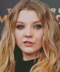 Natalie Dormer Actress Diamond With Numbers