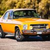 Orange Holden HQ Kingswood Car Diamond By Numbers