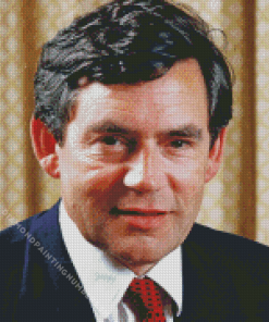 Politician Gordon Brown Diamond Paintings