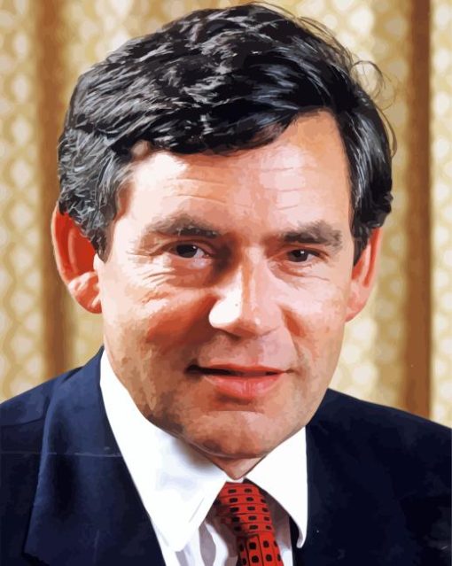 Politician Gordon Brown Diamond Paintings