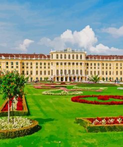 Schloss Schoenbrunn in Vienna Diamond By Numbers