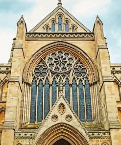 St albans cathedral building Diamond By Numbers