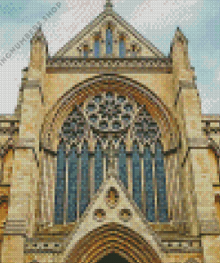 St albans cathedral building Diamond By Numbers