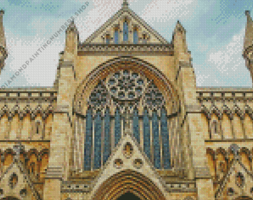 St albans cathedral building Diamond By Numbers