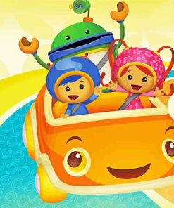 Team Umizoomi animated TV Serie Diamond Paintings