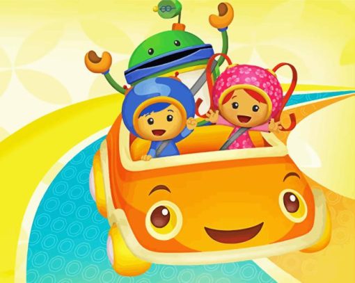 Team Umizoomi animated TV Serie Diamond Paintings