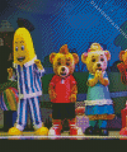 The Bananas in pajamas Diamond Paints