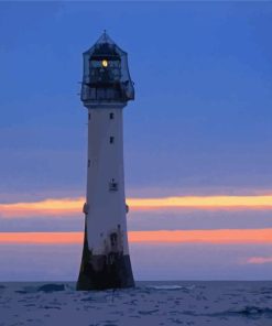 The Bell Rock Arbroath Lighthouse Diamond With Numbers