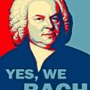 Yes We Bach Poster Diamond Painting