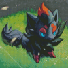 Zorua Art Diamond By Numbers