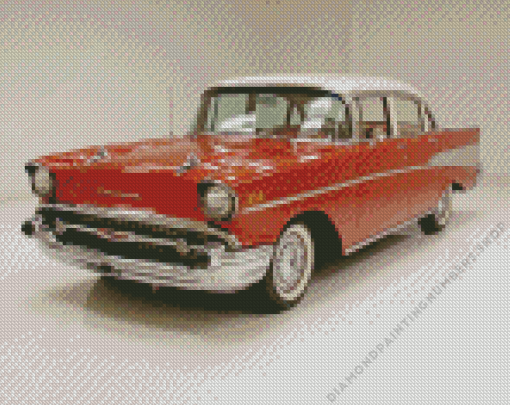 aesthetic 1957 chevrolet belair Diamond Paintings