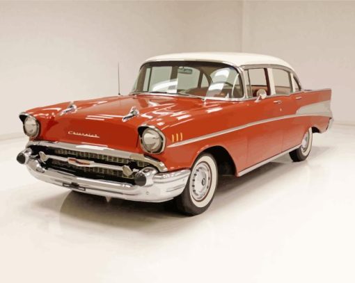 aesthetic 1957 chevrolet belair Diamond Paintings