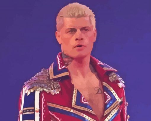 aesthetic Cody rhodes Diamond By Numbers