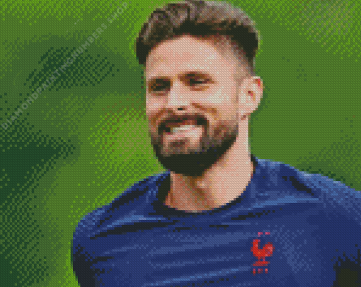 aesthetic Olivier Giroud Diamond By Numbers